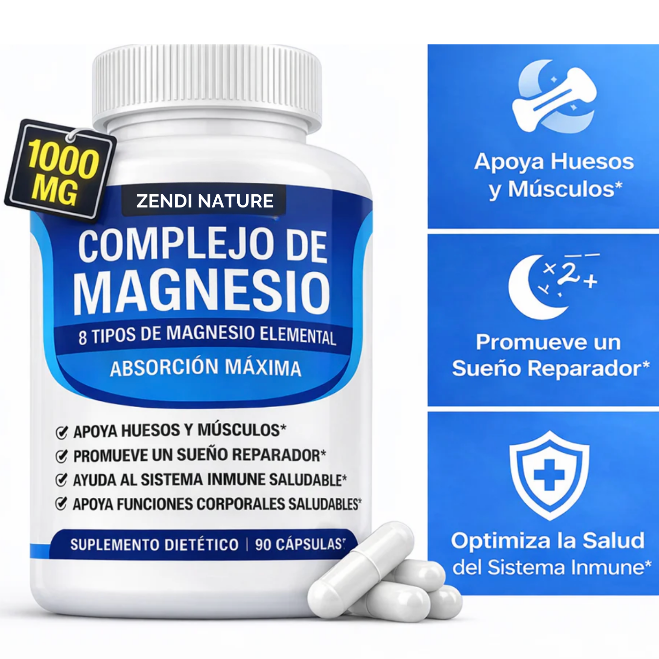 Magnesium Complex - optimize your physical and mental performance and relax your muscles