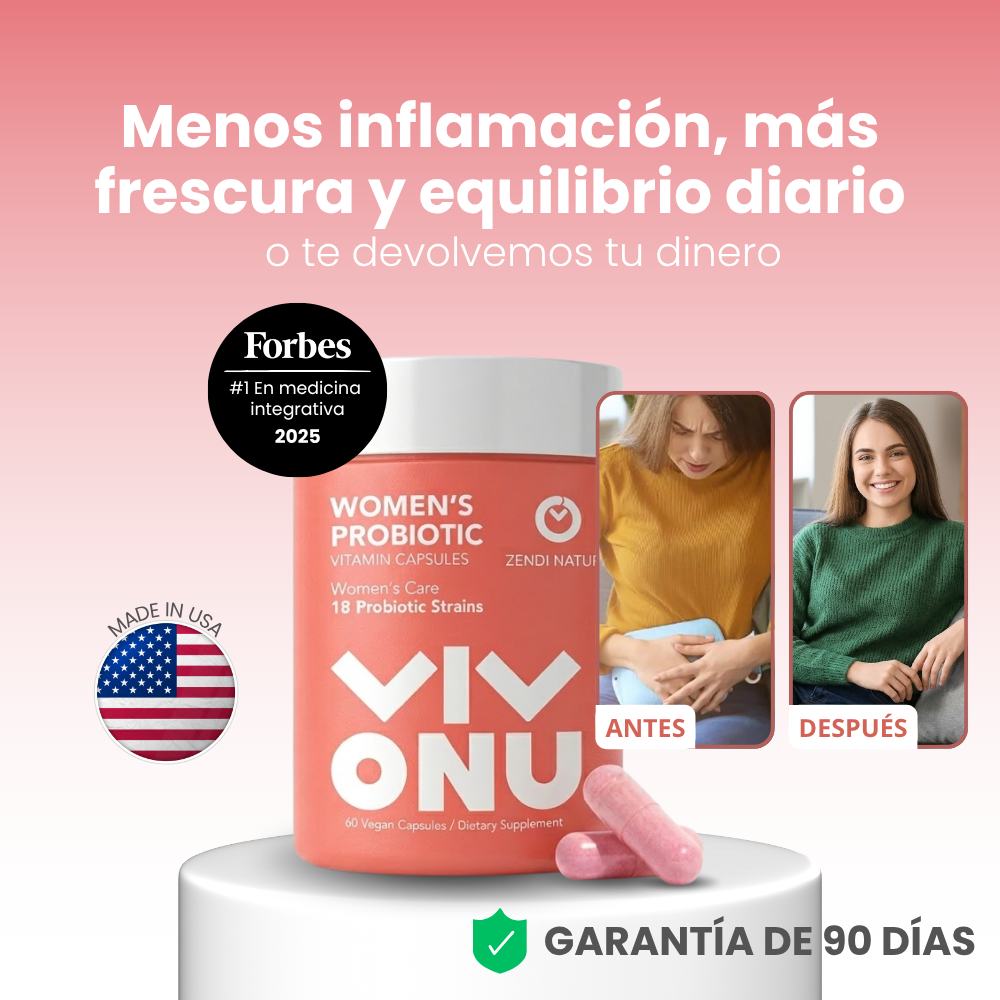 Probiotic Capsules for Women | Odor Control with Cranberry Extract | pH Balance and Feminine Wellness Formula