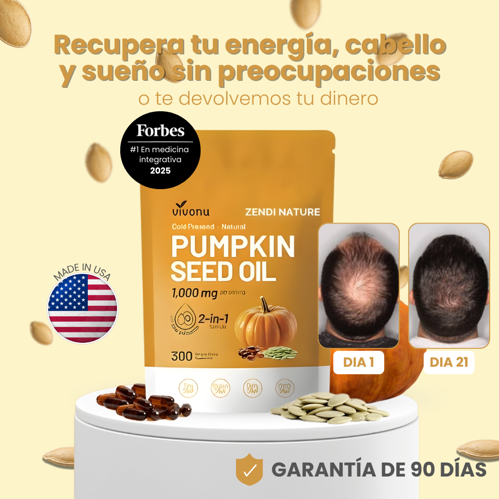 Official Store | VIVONU® Advanced Male Formula · Pumpkin Seed + Saw Palmetto (Daily support, changes in 21 days) 👨‍⚕️ For men with nighttime interruptions, urinary discomfort, and poor rest