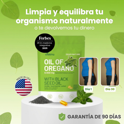VIVONU® Oregano Oil + Black Seed🌿 (Just 2 capsules a day, changes from day 1) 🔥 For inflammation, digestion, cravings, bad breath and more)