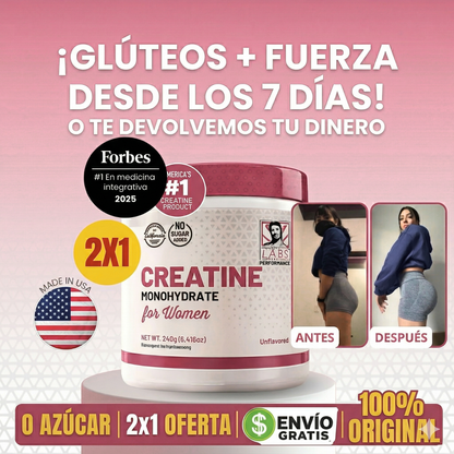 Old School® Creatine Monohydrate for Women 2x1!