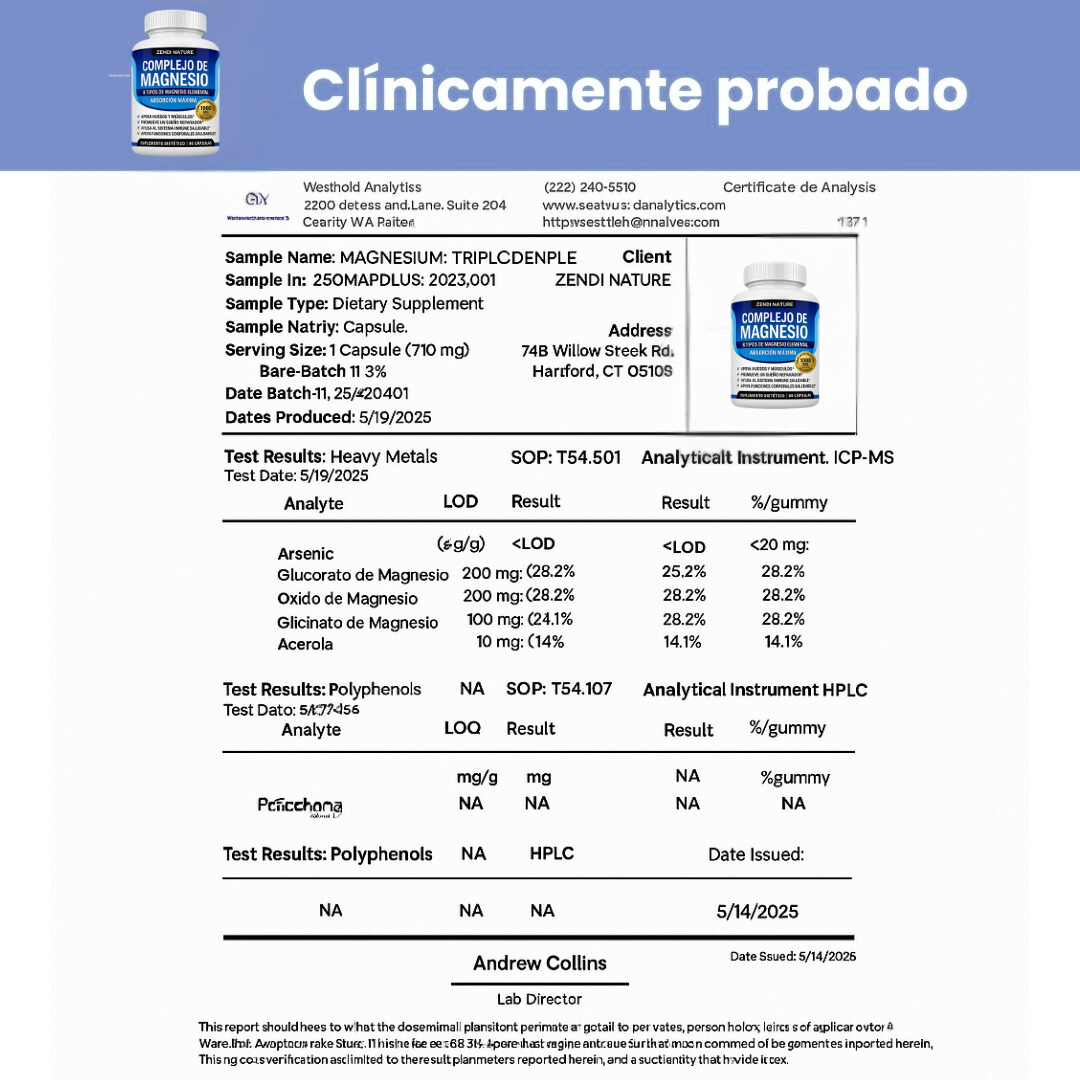 Magnesium Complex - optimize your physical and mental performance and relax your muscles