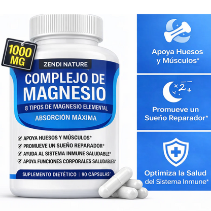 Magnesium Complex - optimize your physical and mental performance and relax your muscles