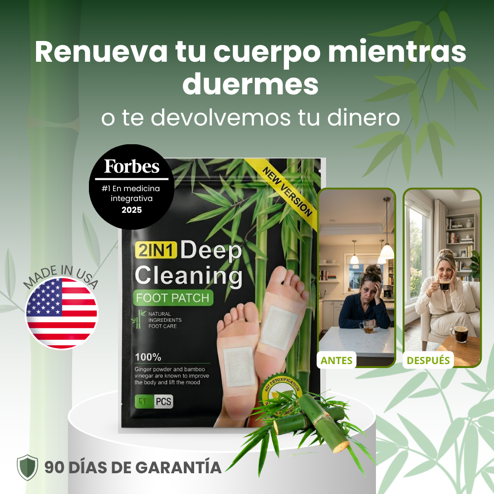 Official Store | Deep Sleep Foot Patches × Active Natural Technology (Use them every night, feel your body lighter in days) 🌙 Ideal for tiredness, heavy feet, and difficulty unwinding