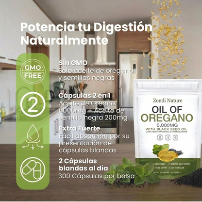 Oil of Oregano | Recover Your Digestive Wellness, Reduce Bloating and Naturally Regain Your Daily Energy From Day One
