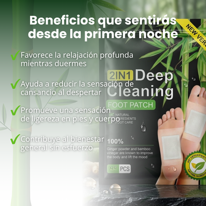 Official Store | Deep Sleep Foot Patches × Active Natural Technology (Use them every night, feel your body lighter in days) 🌙 Ideal for tiredness, heavy feet, and difficulty unwinding