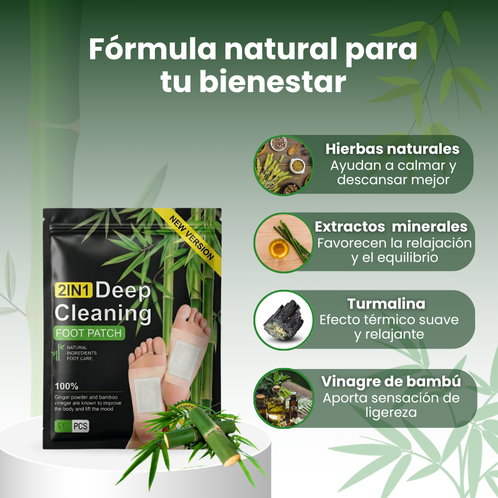 Official Store | Deep Sleep Foot Patches × Active Natural Technology (Use them every night, feel your body lighter in days) 🌙 Ideal for tiredness, heavy feet, and difficulty unwinding