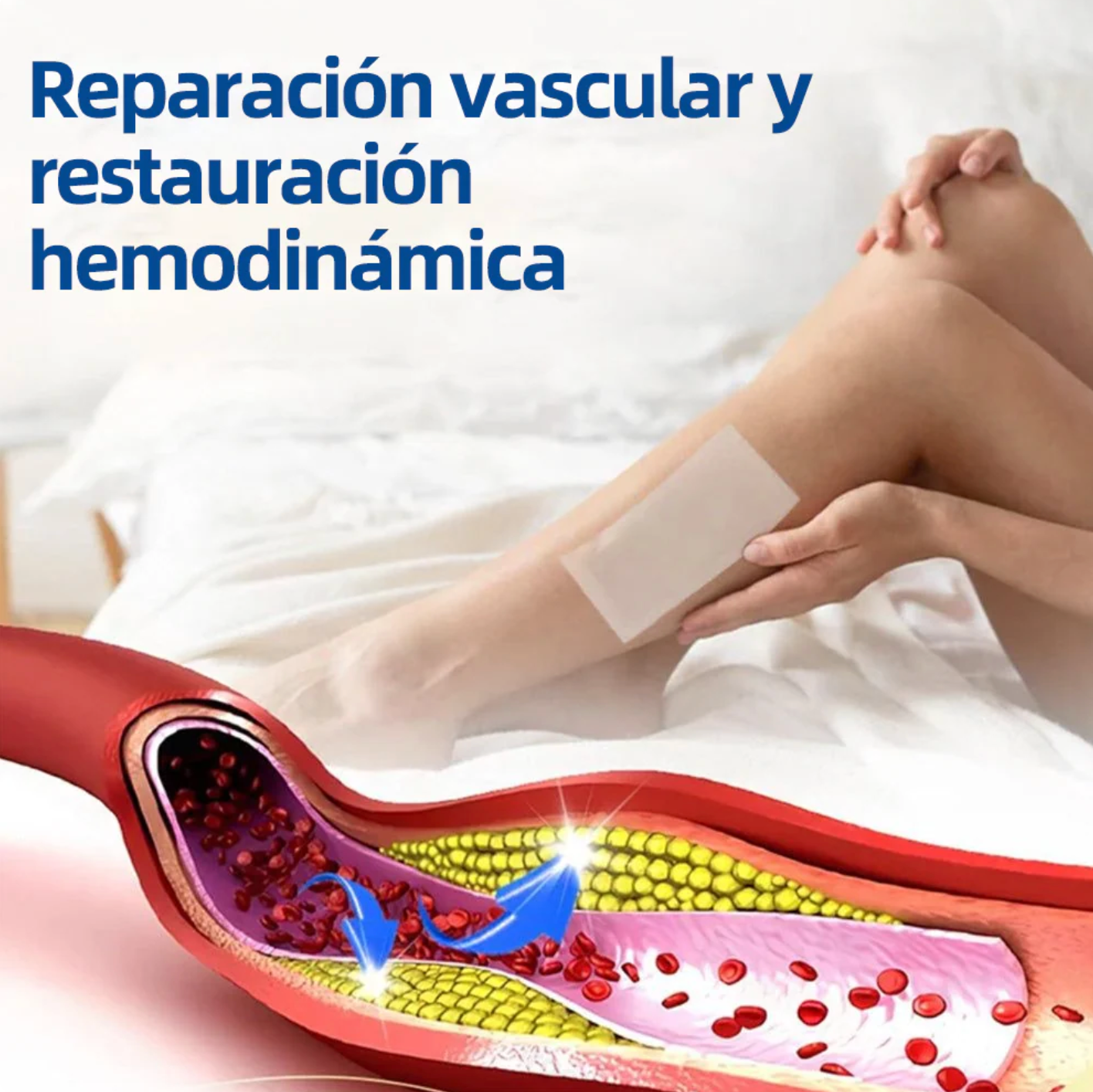 Tienda Oficial | 𝐻𝑒𝑎𝑙𝑟𝑖𝑧𝑒® Piernas Ligeras 12-en-1 🩹 Advanced Nano Microneedle Patch 🇲🇽 (Una vez al día · resultados en 7 días) 👨‍⚕️ Para várices, Reduce arañitas, mejora circulación, alivia piernas cansadas  y esa pesadez que no te deja estar cómoda 💝
