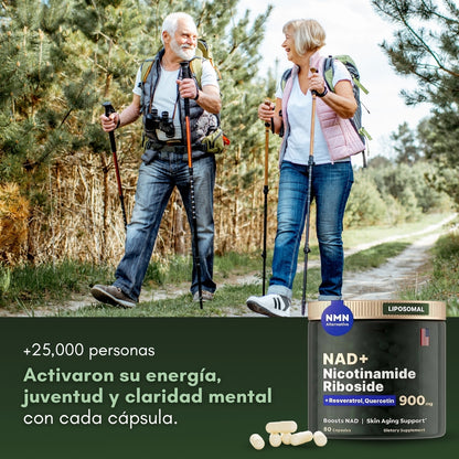 NAD+ RESVERATROL | Restore your cellular energy, stop aging, and regain the vitality of your 30s