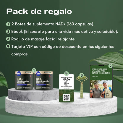 NAD+ RESVERATROL | Restore your cellular energy, stop aging, and regain the vitality of your 30s