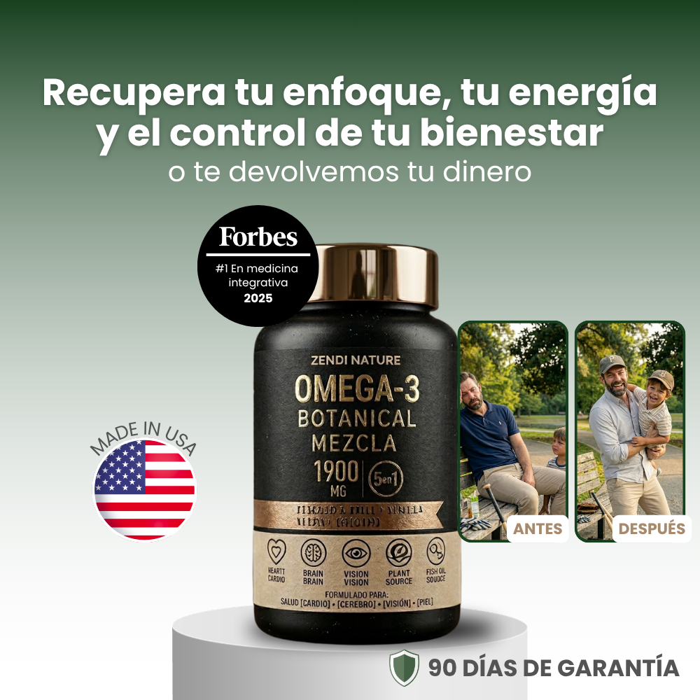Official Store | Premium 5-in-1 Omega 3 🐟 1900 mg Ultra Potent (EPA + DHA) | Energy, Mental Focus and Daily Wellness in 21 days ⚡ High Purity Wild Salmon