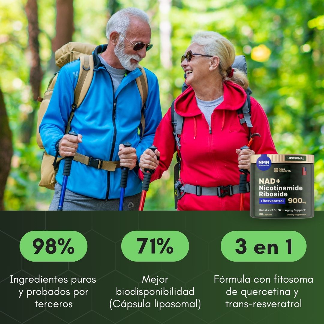 Restore your energy, rejuvenate your cells, and boost your mind with NAD+ RESVERATROL, live longer and better